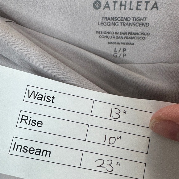 Athleta Transcend Cropped Leggings - Picture 7 of 7